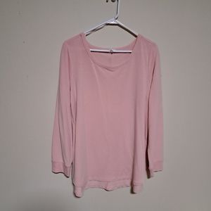 Cable & Gauge XL Pink Blouse